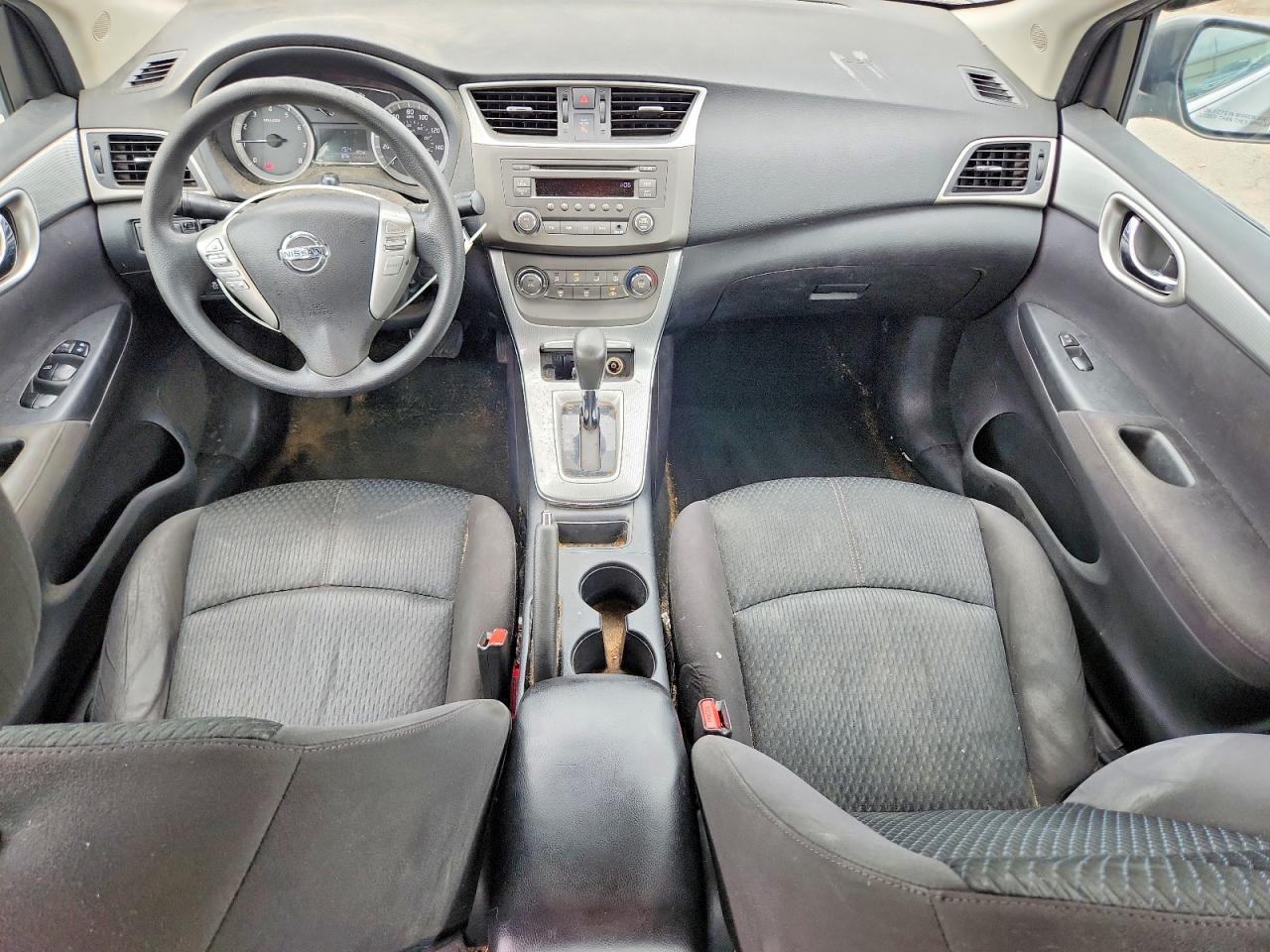 2013 Nissan Sentra S Silver vin: 3N1AB7AP9DL784287
