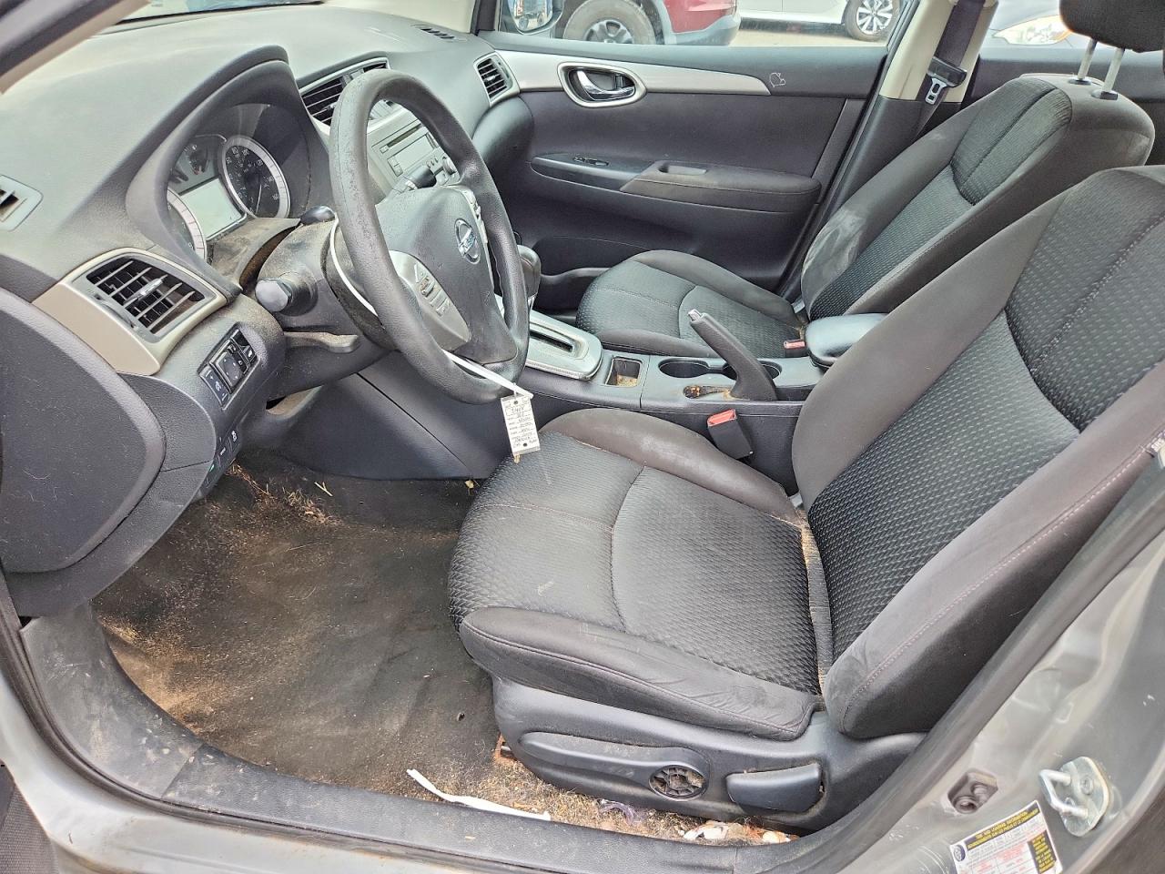 2013 Nissan Sentra S Silver vin: 3N1AB7AP9DL784287