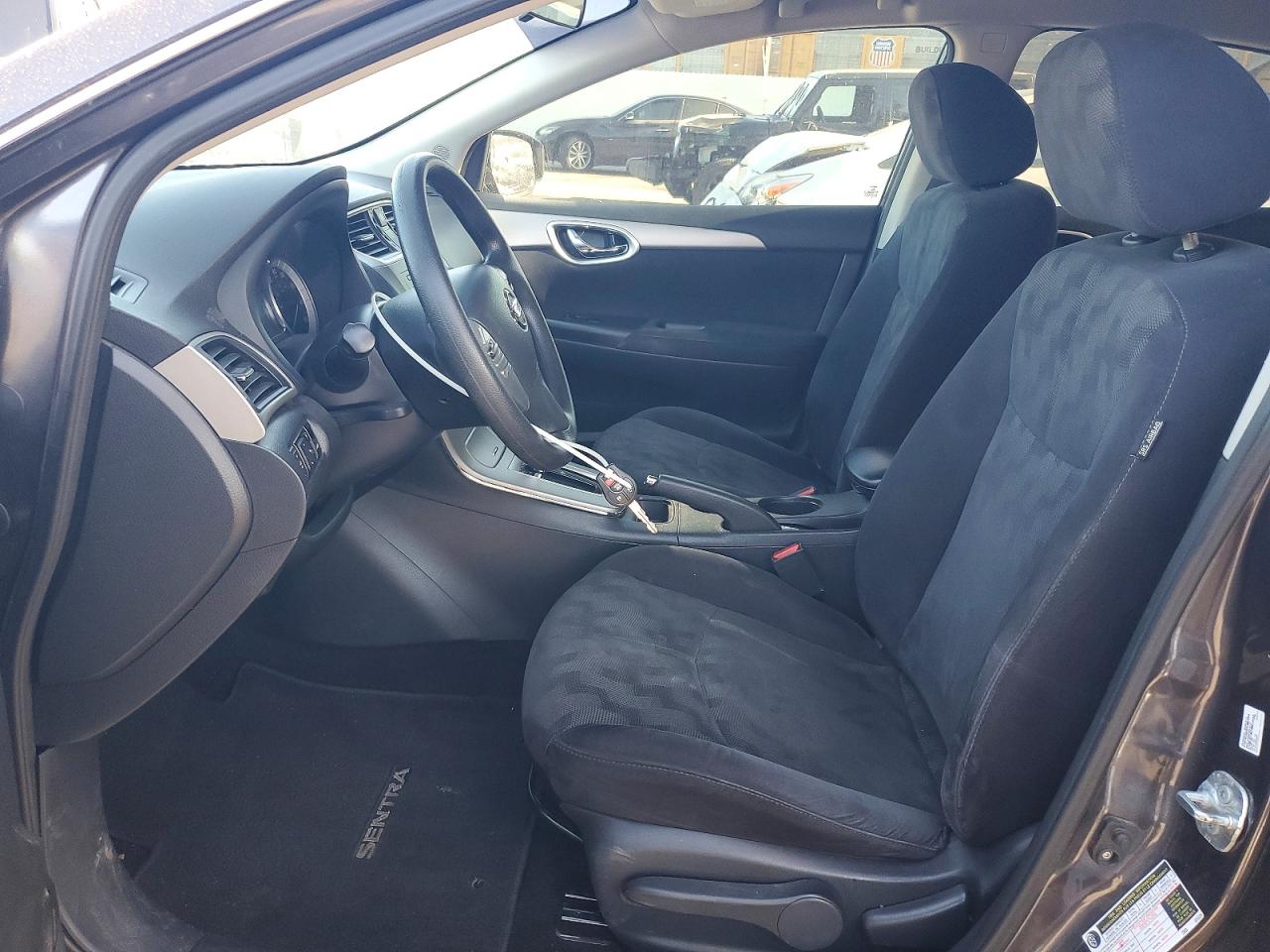 2013 Nissan Sentra S/sv/sr/sl Gray vin: 3N1AB7AP9DL785682