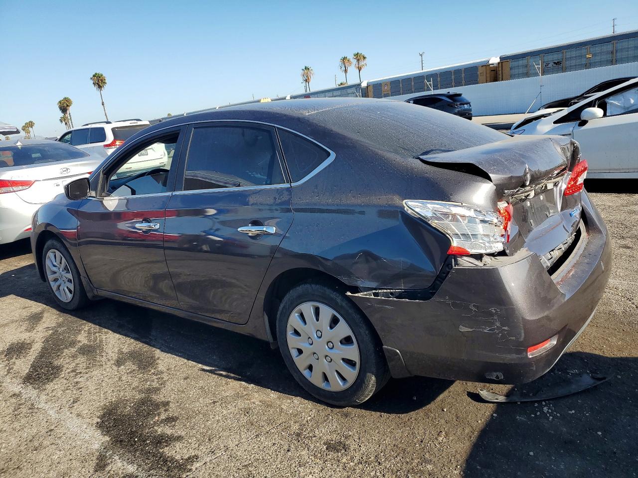 2013 Nissan Sentra S/sv/sr/sl Gray vin: 3N1AB7AP9DL785682