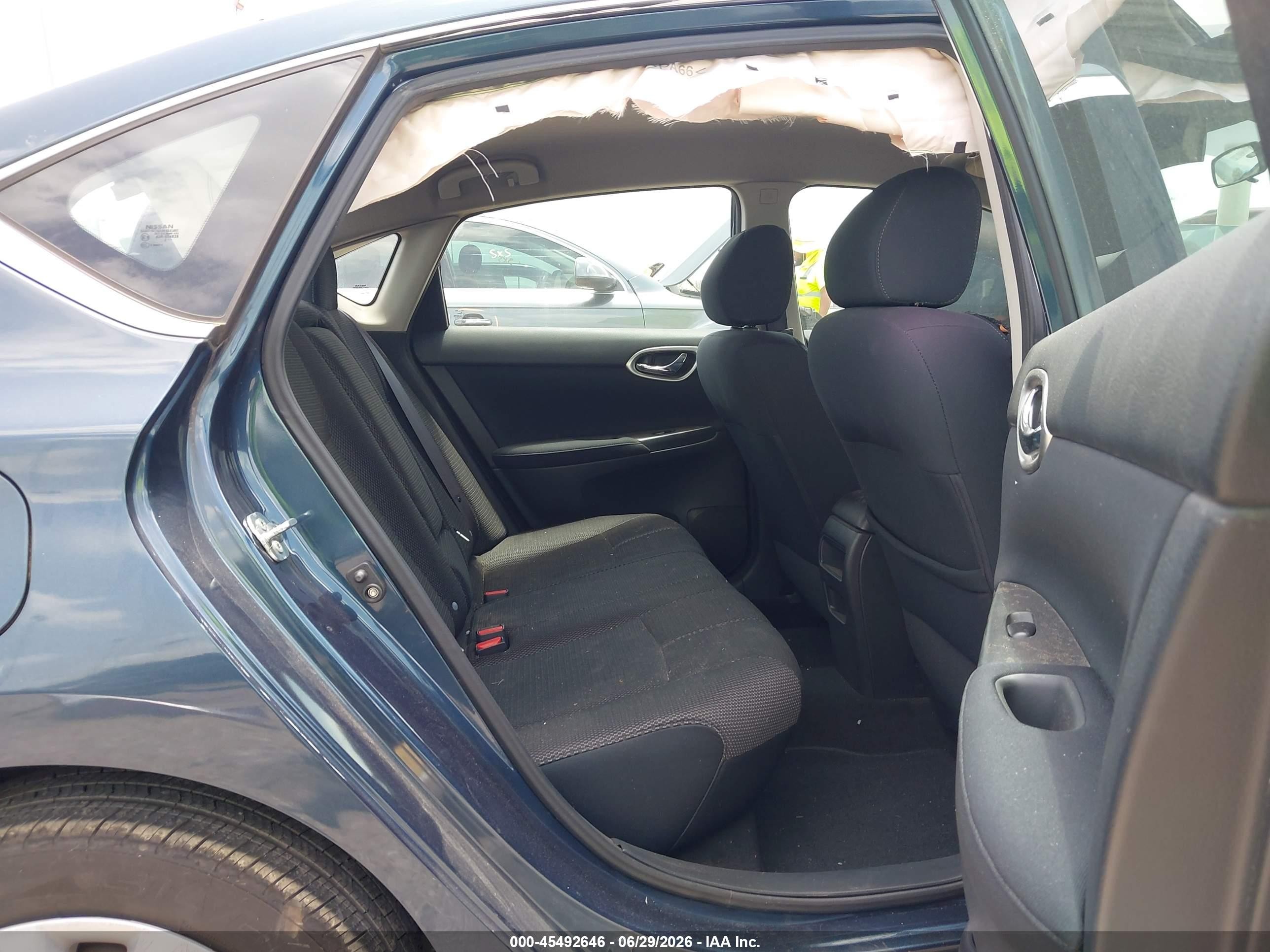 2013 Nissan Sentra S Blue vin: 3N1AB7AP9DL789845