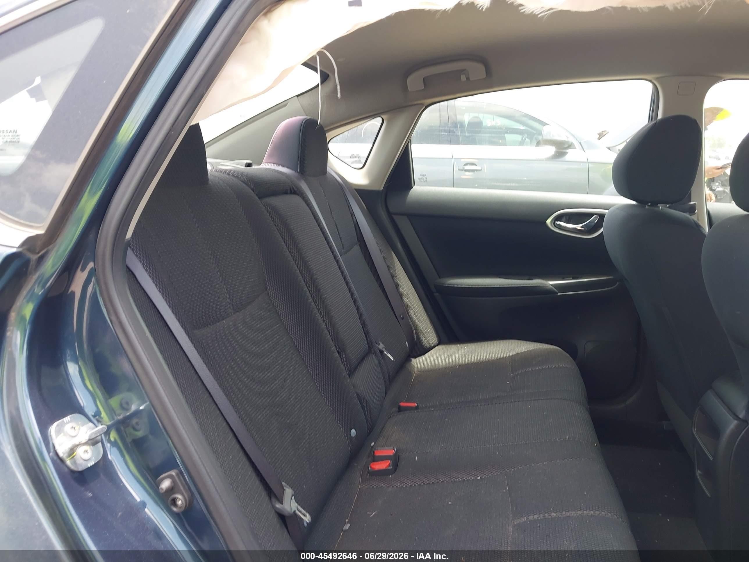 2013 Nissan Sentra S Blue vin: 3N1AB7AP9DL789845