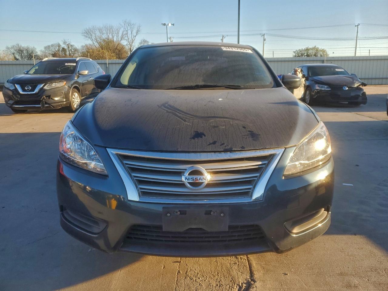 2013 Nissan Sentra S Blue vin: 3N1AB7AP9DL790879