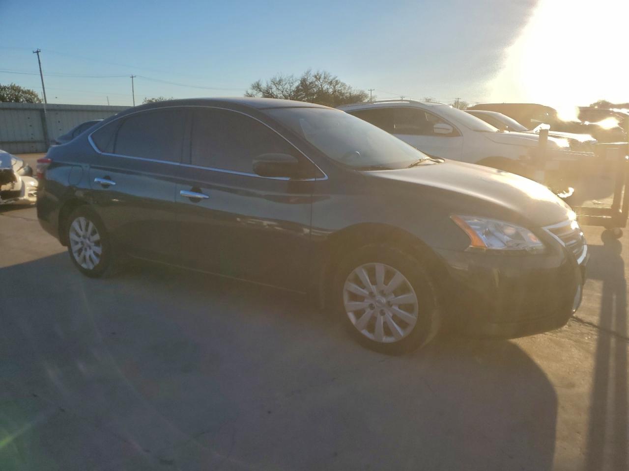 2013 Nissan Sentra S Blue vin: 3N1AB7AP9DL790879
