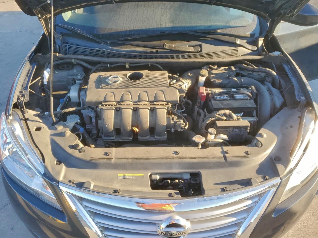 2013 Nissan Sentra S Blue vin: 3N1AB7AP9DL790879