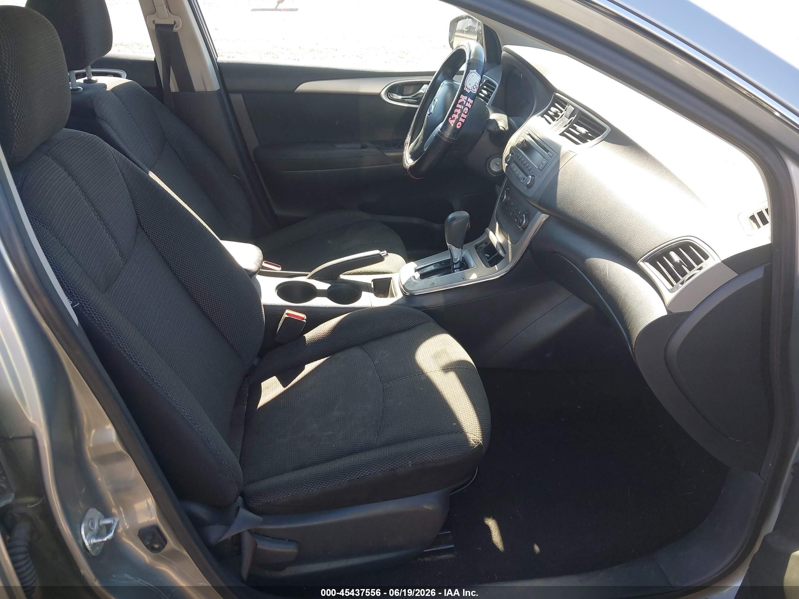 2013 Nissan Sentra Fe+ S Gray vin: 3N1AB7AP9DL796066