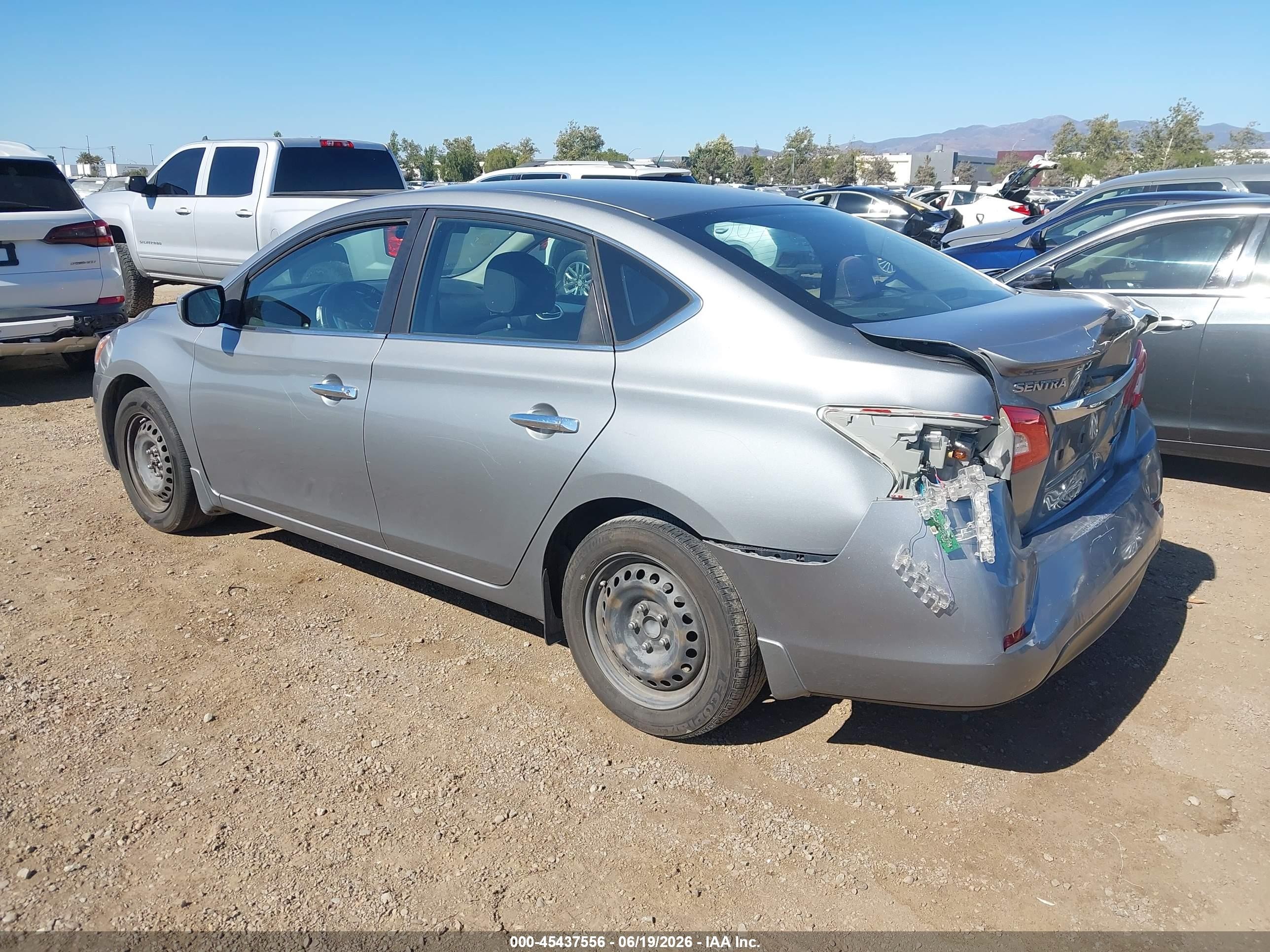 2013 Nissan Sentra Fe+ S Gray vin: 3N1AB7AP9DL796066