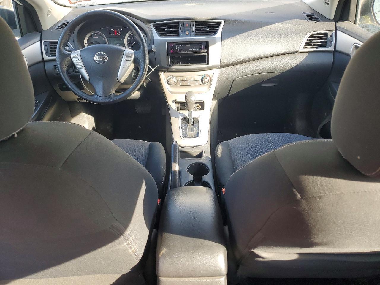 2014 Nissan Sentra Sv White vin: 3N1AB7AP9EL607613