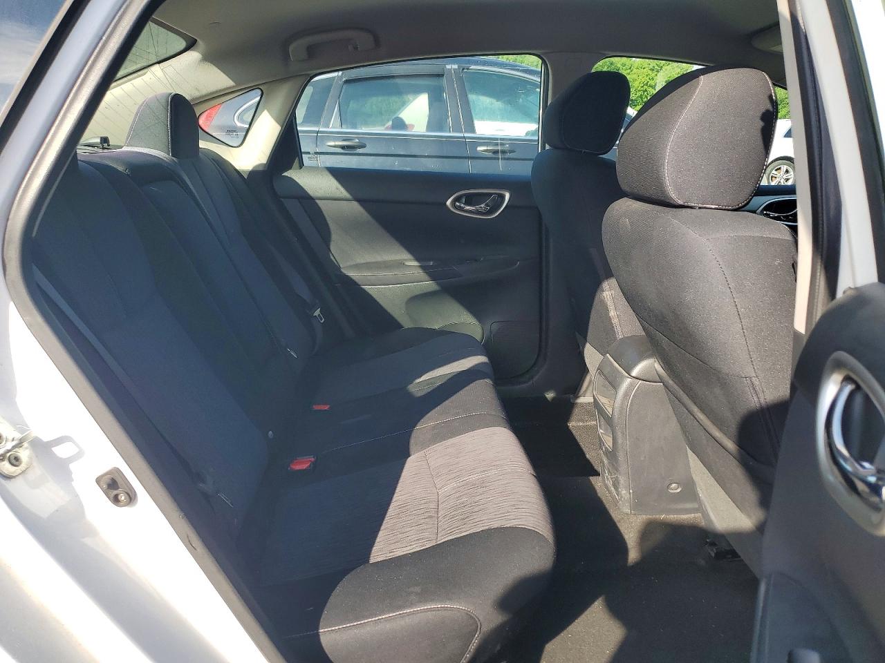 2014 Nissan Sentra Sv White vin: 3N1AB7AP9EL607613