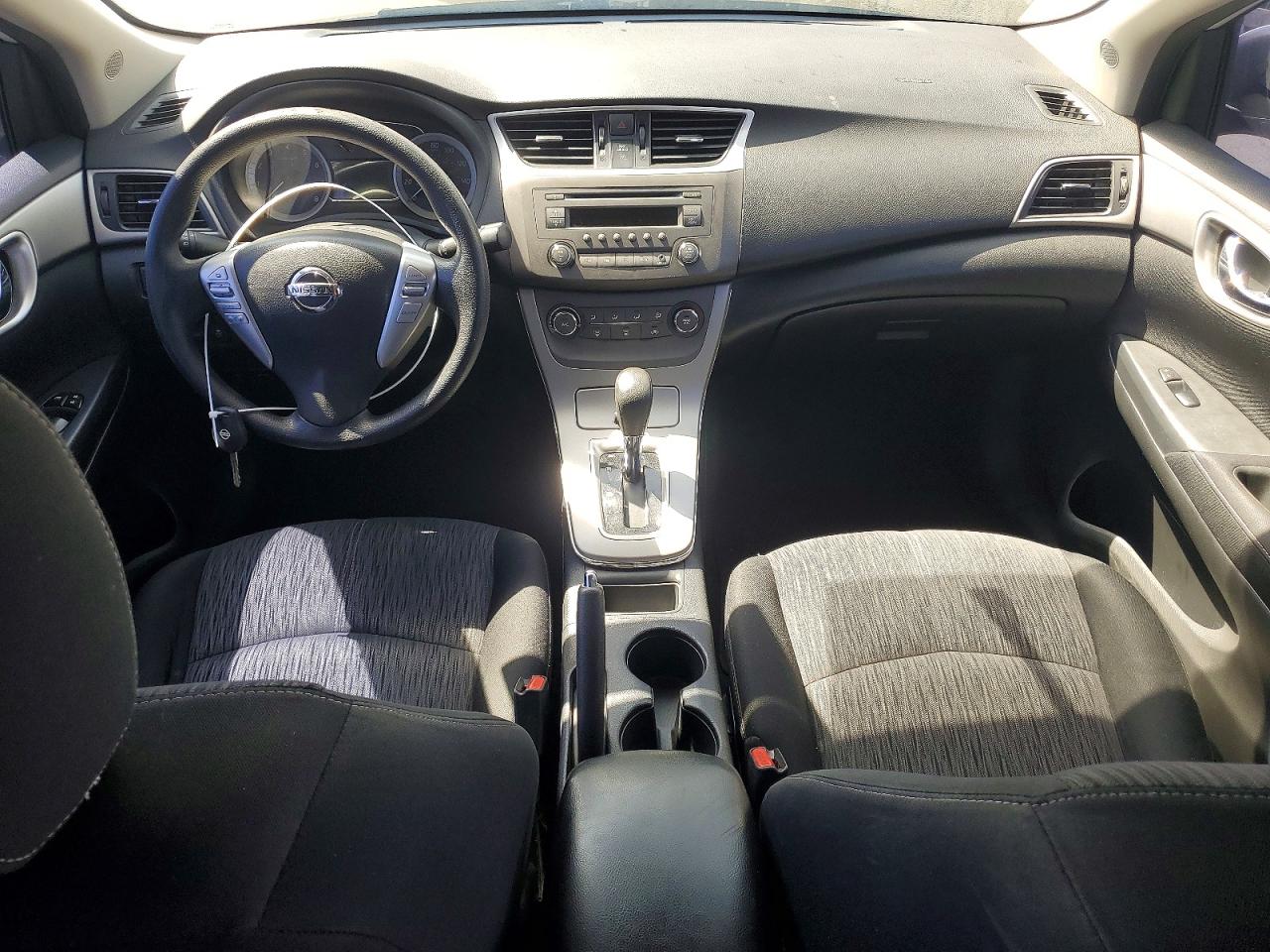 2014 Nissan Sentra Sv White vin: 3N1AB7AP9EL628588
