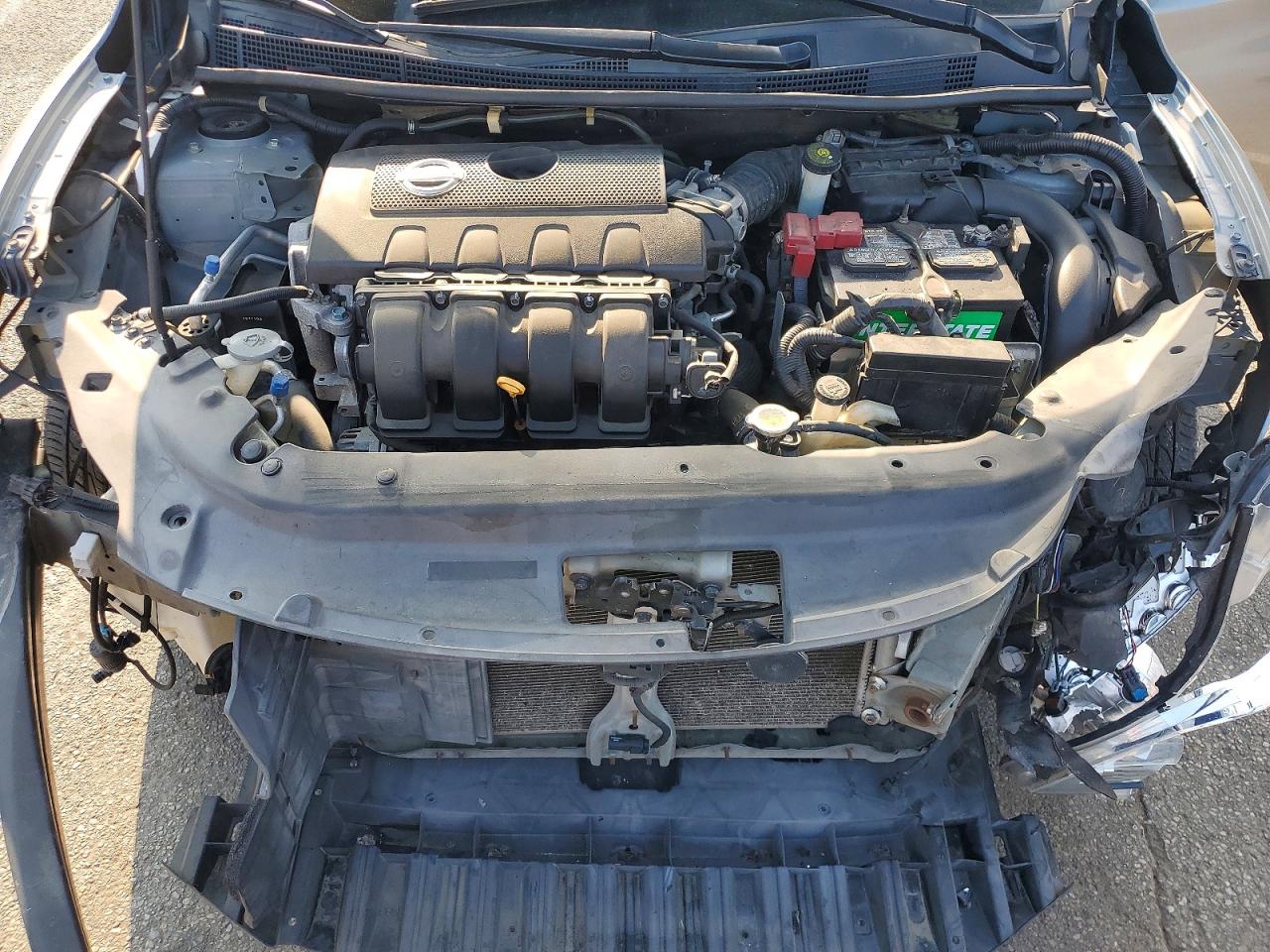 2014 Nissan Sentra Sr Silver vin: 3N1AB7AP9EL628803