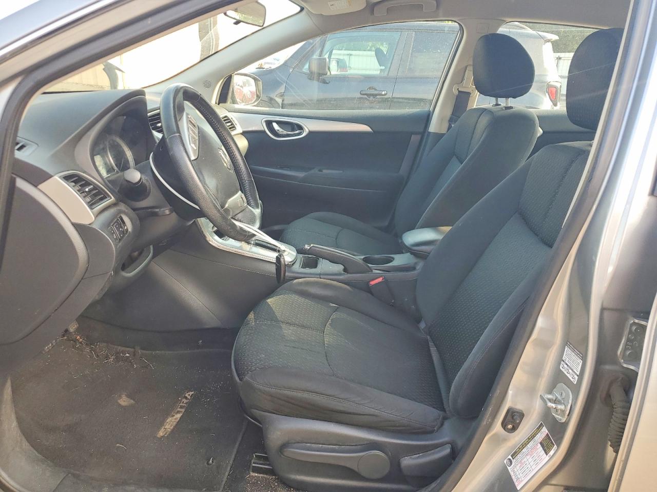2014 Nissan Sentra Sr Silver vin: 3N1AB7AP9EL628803
