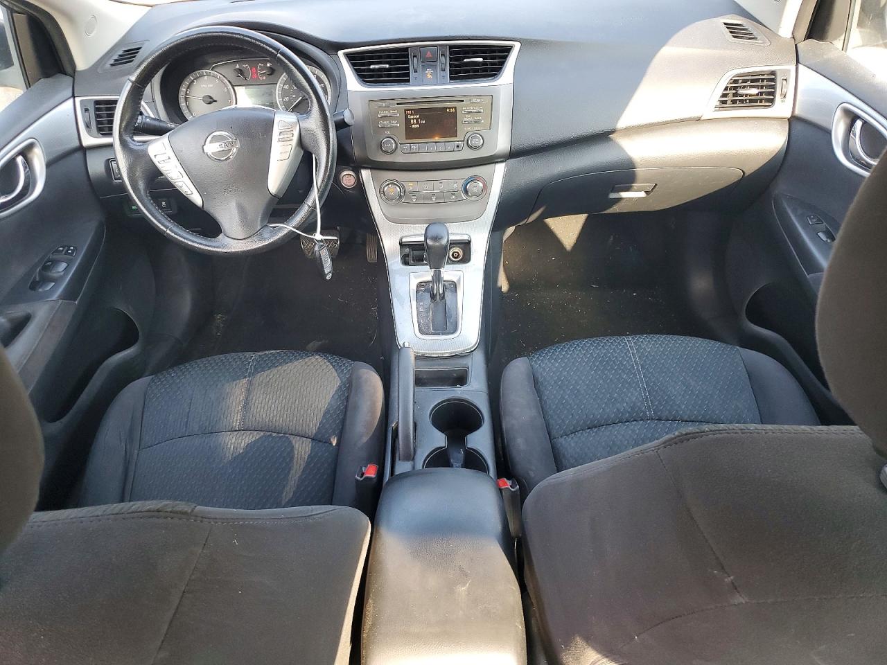 2014 Nissan Sentra Sr Silver vin: 3N1AB7AP9EL628803