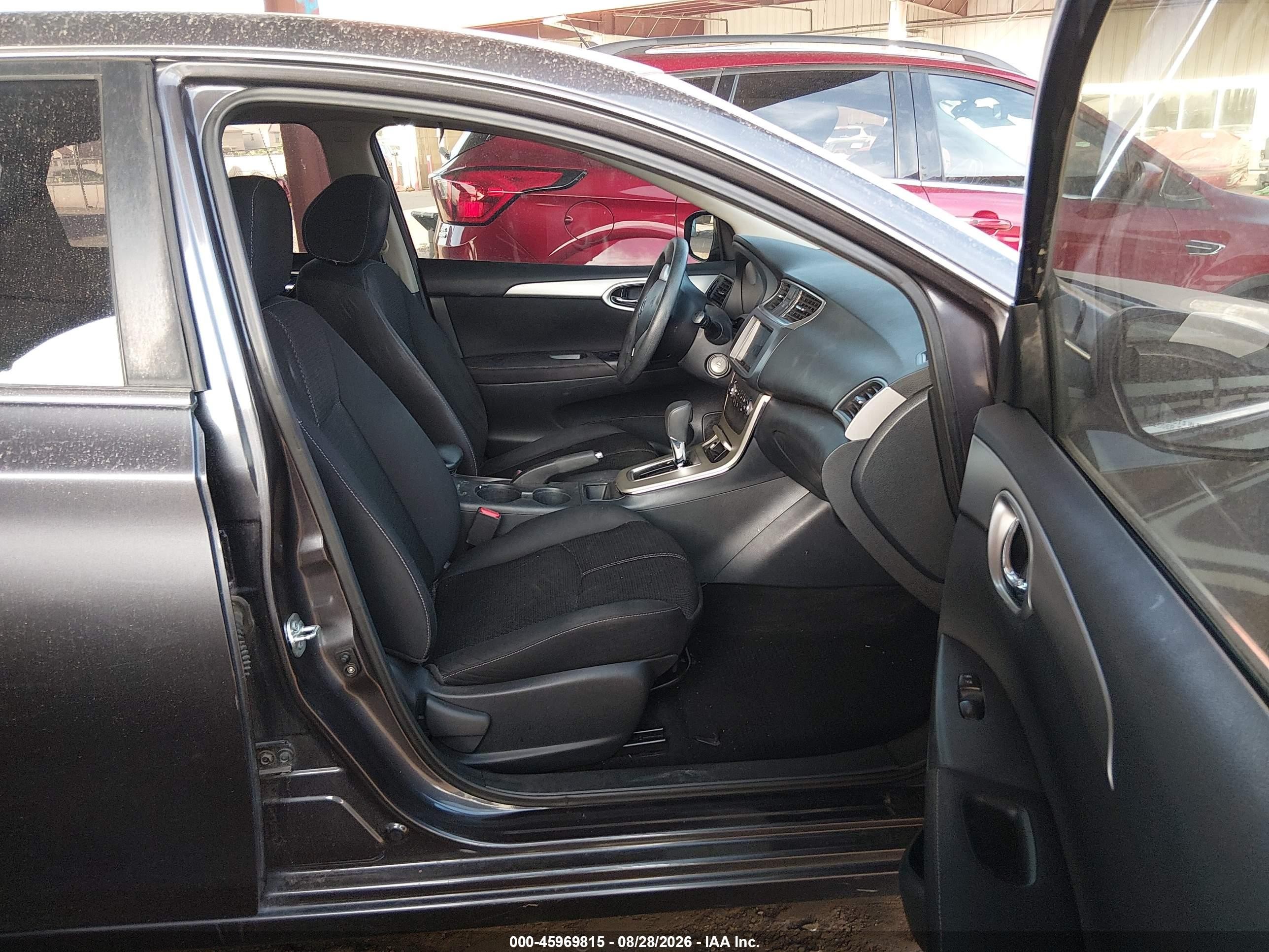 2014 Nissan Sentra S Gray vin: 3N1AB7AP9EL629255