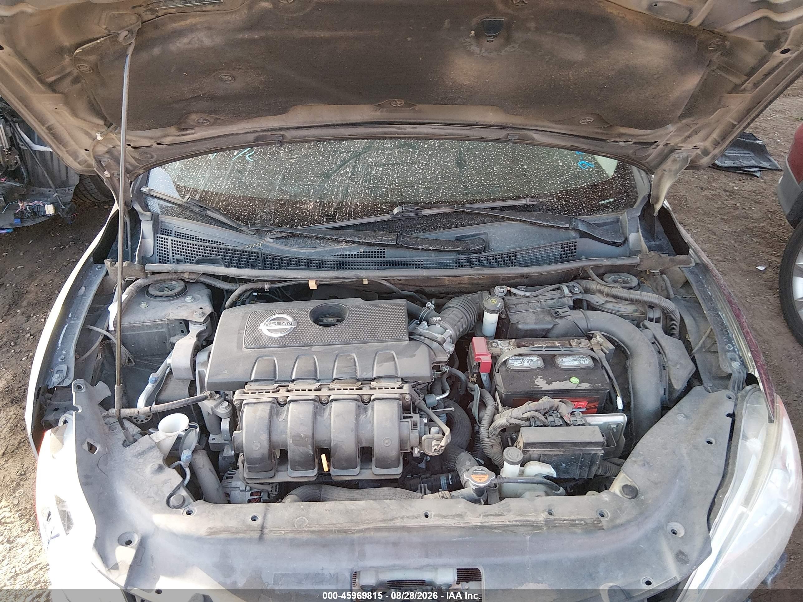 2014 Nissan Sentra S Gray vin: 3N1AB7AP9EL629255