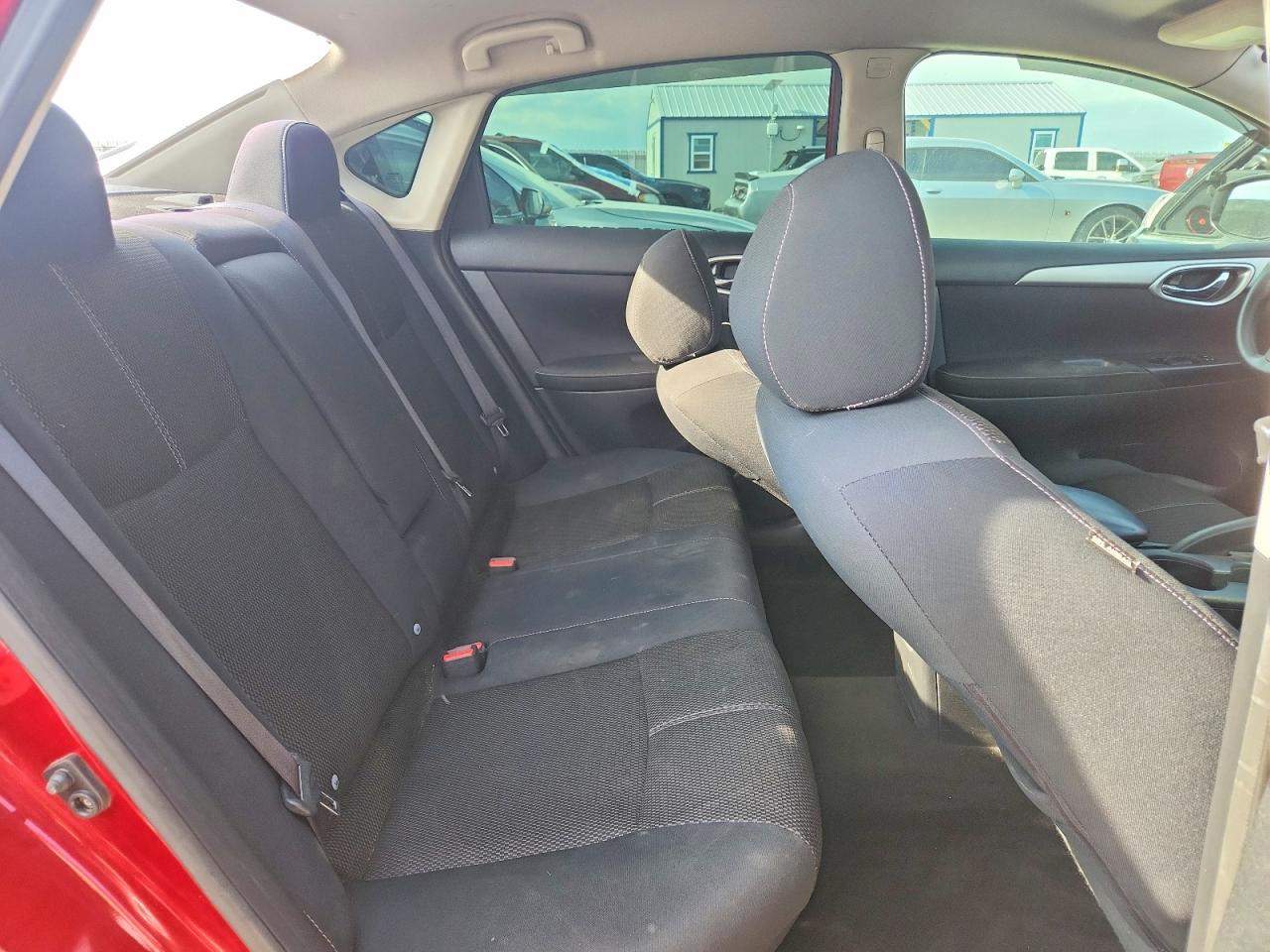 2014 Nissan Sentra S Red vin: 3N1AB7AP9EL645021