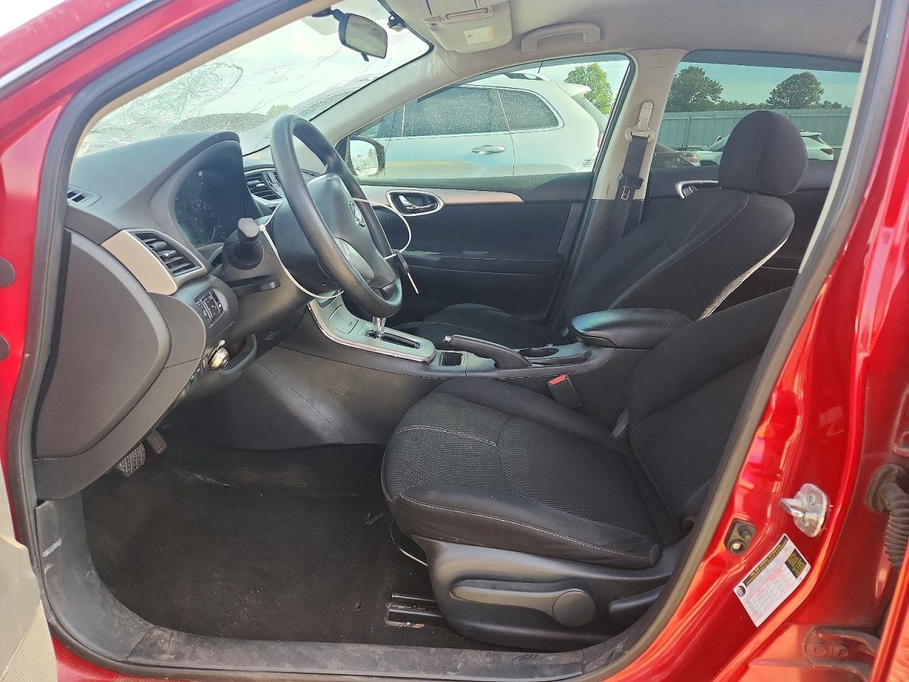 2014 Nissan Sentra S Red vin: 3N1AB7AP9EL645021