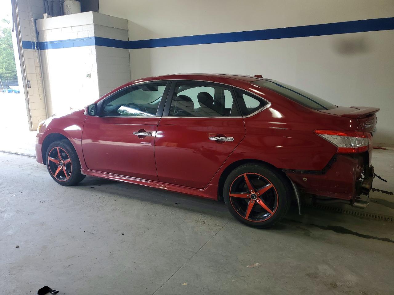 2014 Nissan Sentra Sr Red vin: 3N1AB7AP9EL646847