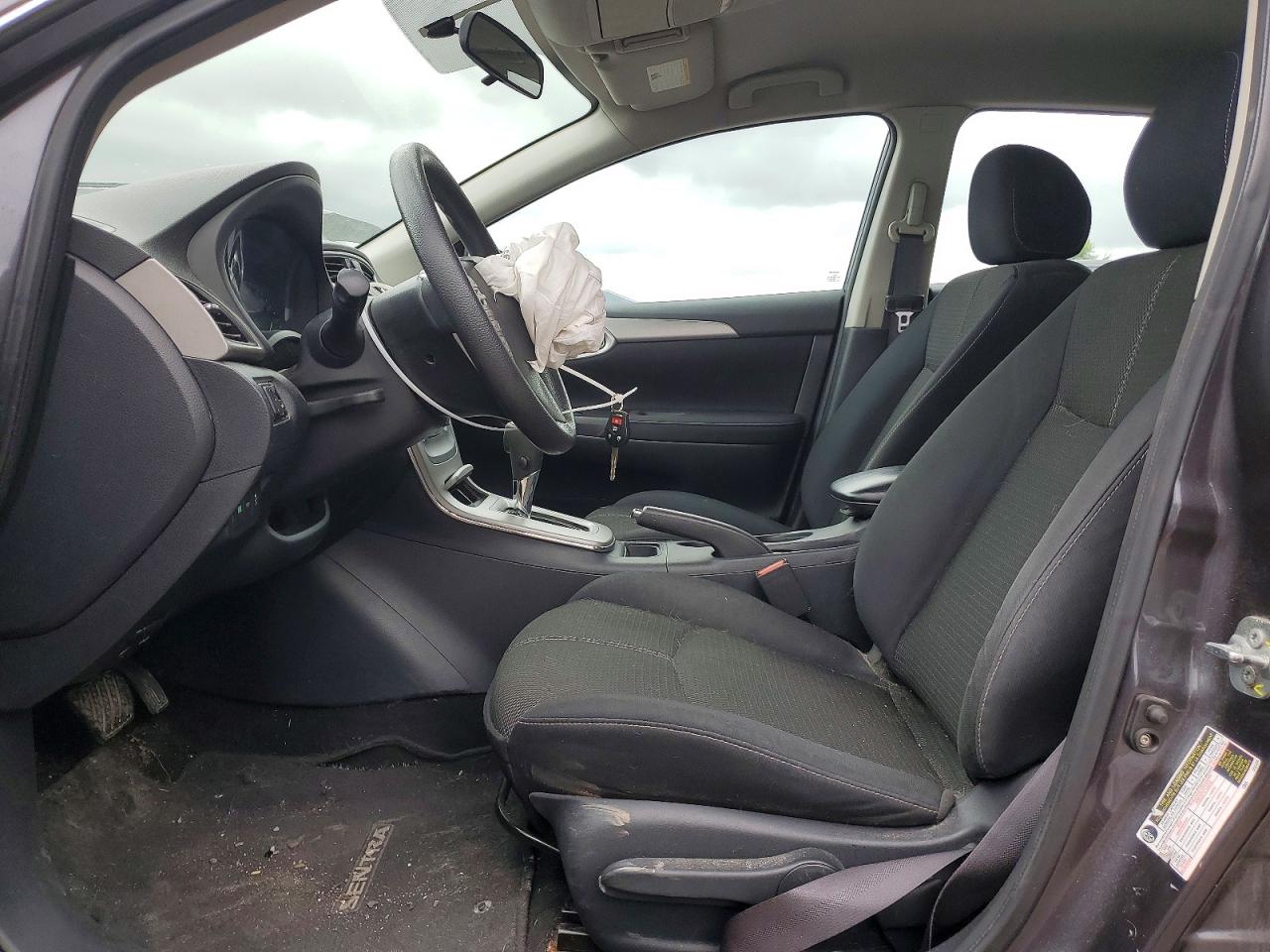 2014 Nissan Sentra 1.8s Gray vin: 3N1AB7AP9EL665740