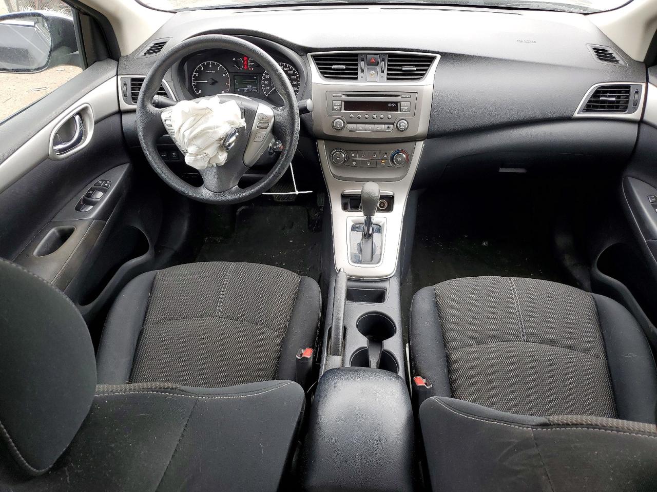 2014 Nissan Sentra 1.8s Gray vin: 3N1AB7AP9EL665740