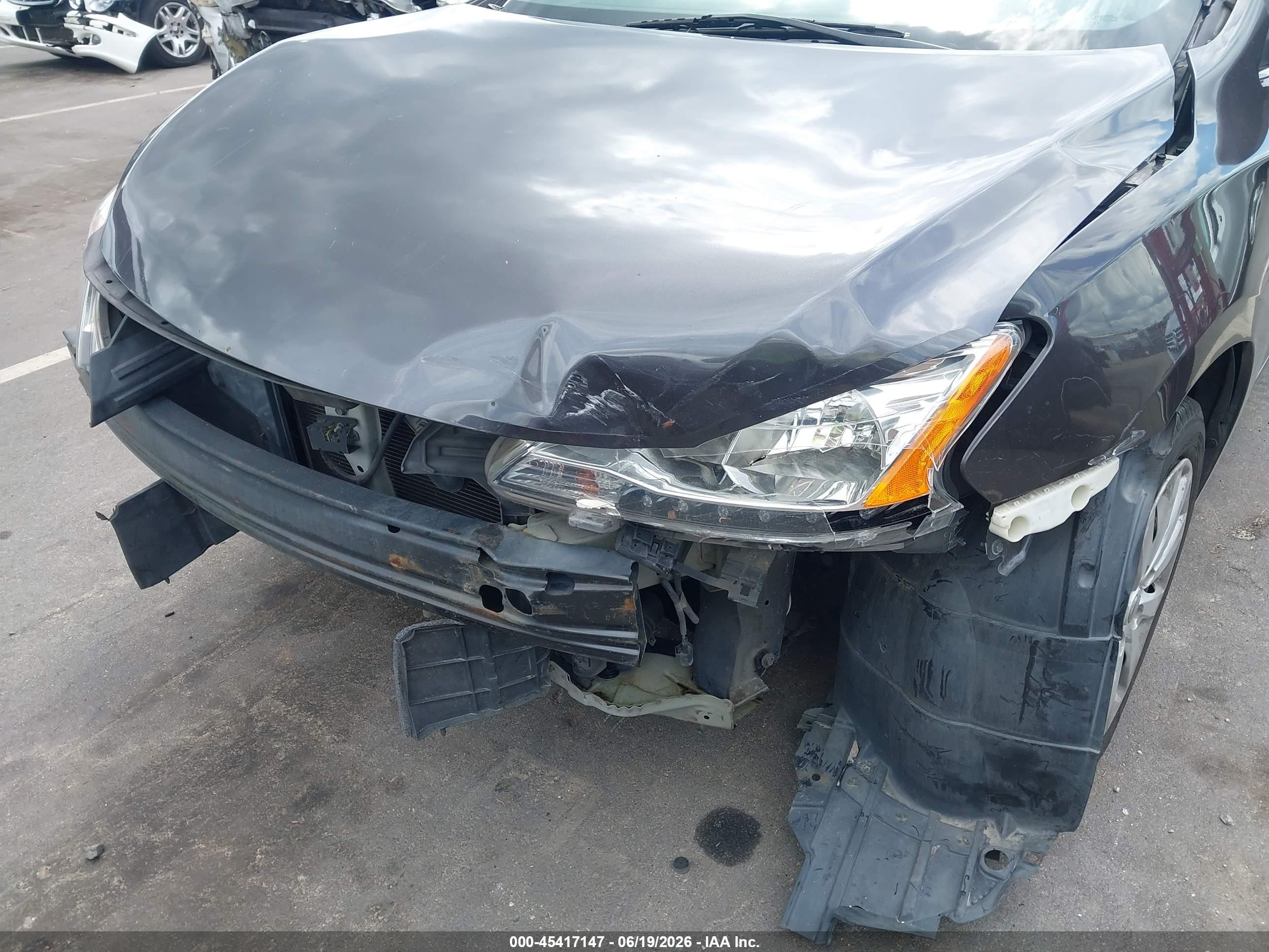 2014 Nissan Sentra Sv Gray vin: 3N1AB7AP9EL669545
