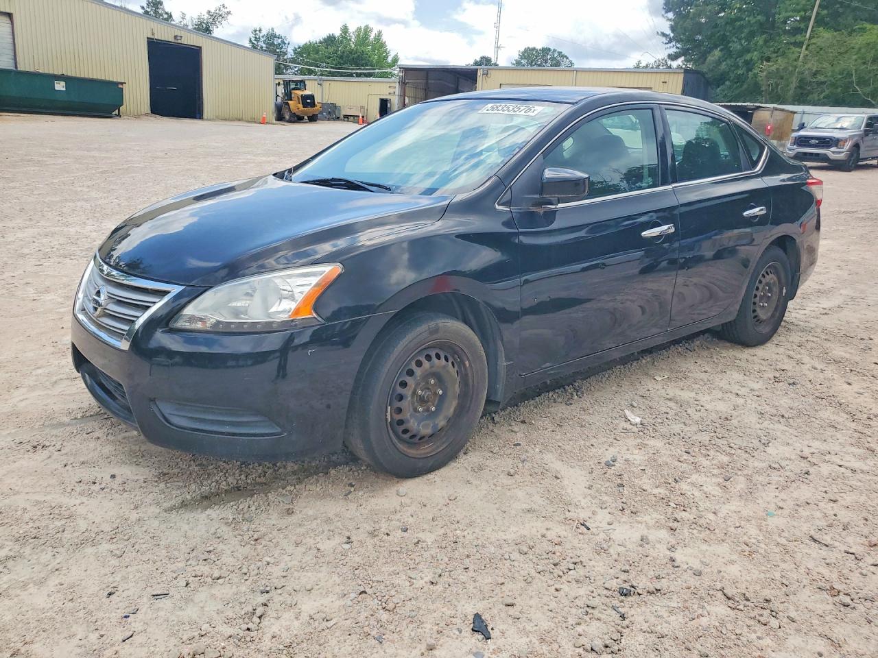 2014 Nissan Sentra S Black vin: 3N1AB7AP9EL680836