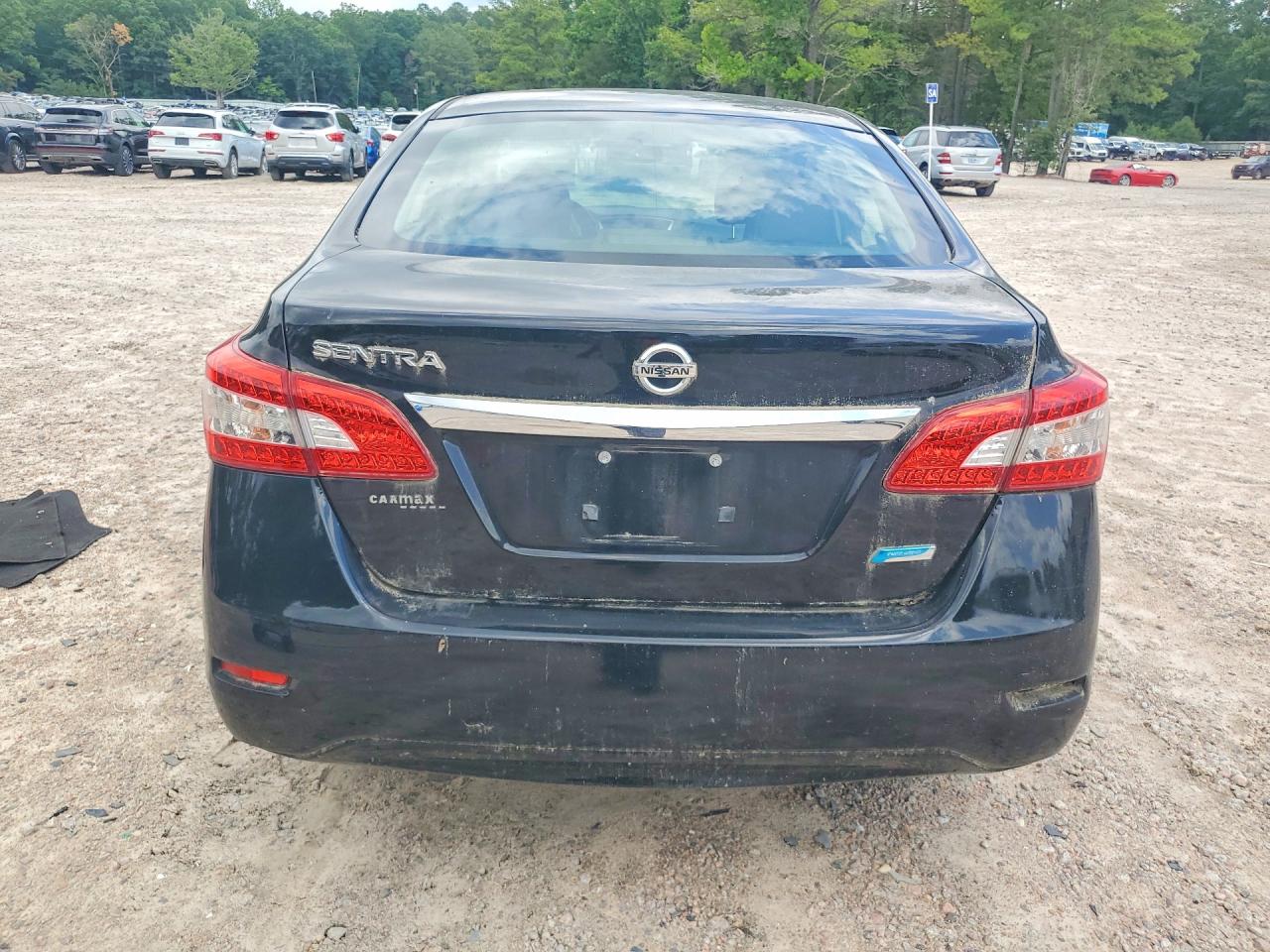 2014 Nissan Sentra S Black vin: 3N1AB7AP9EL680836