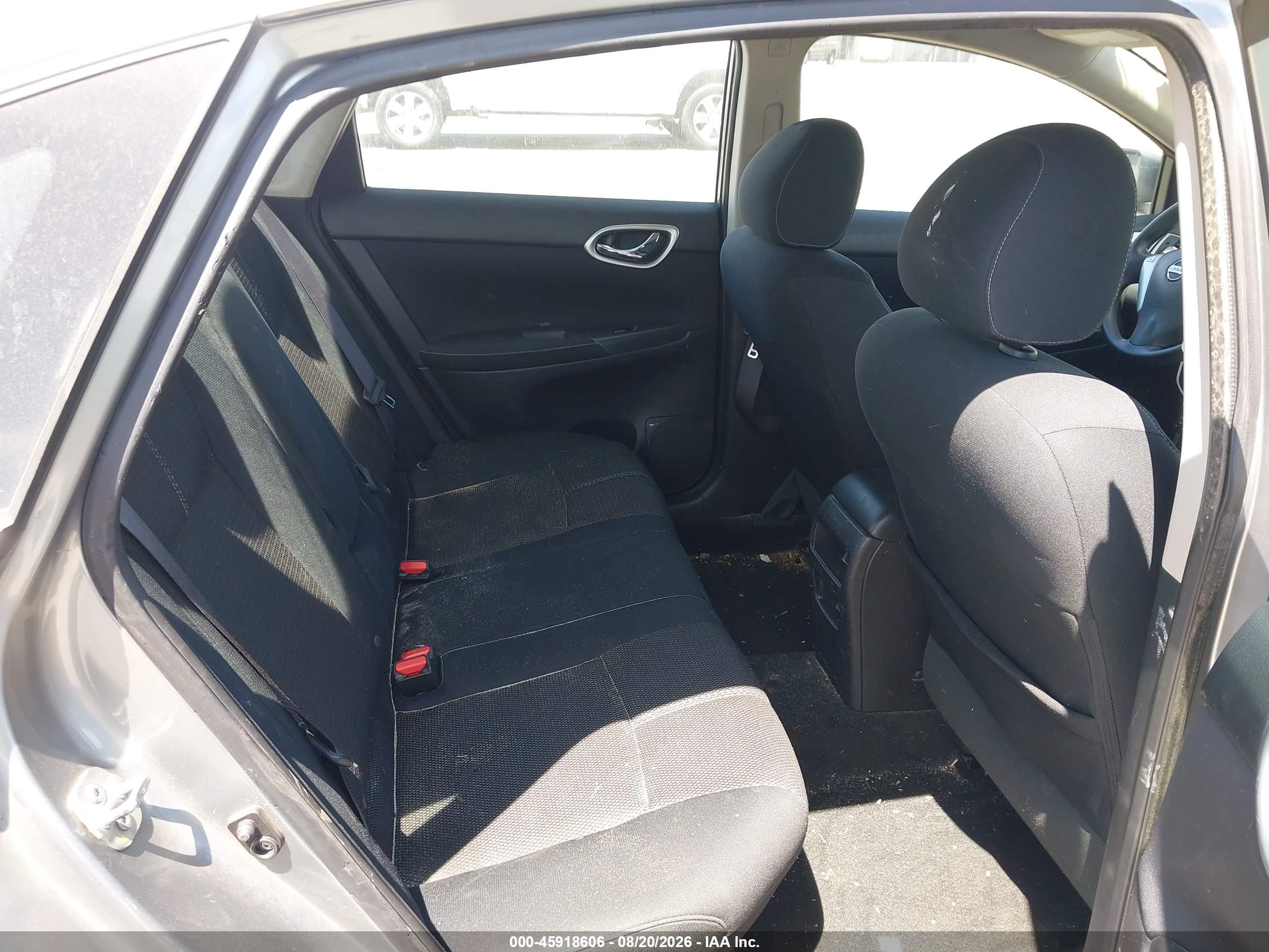 2014 Nissan Sentra S Silver vin: 3N1AB7AP9EL682893