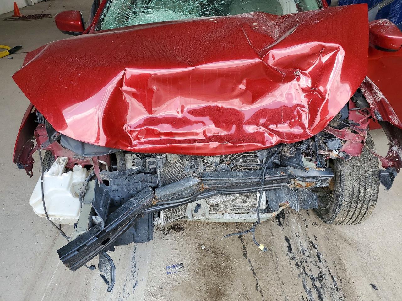 2014 Nissan Sentra S Red vin: 3N1AB7AP9EL685289