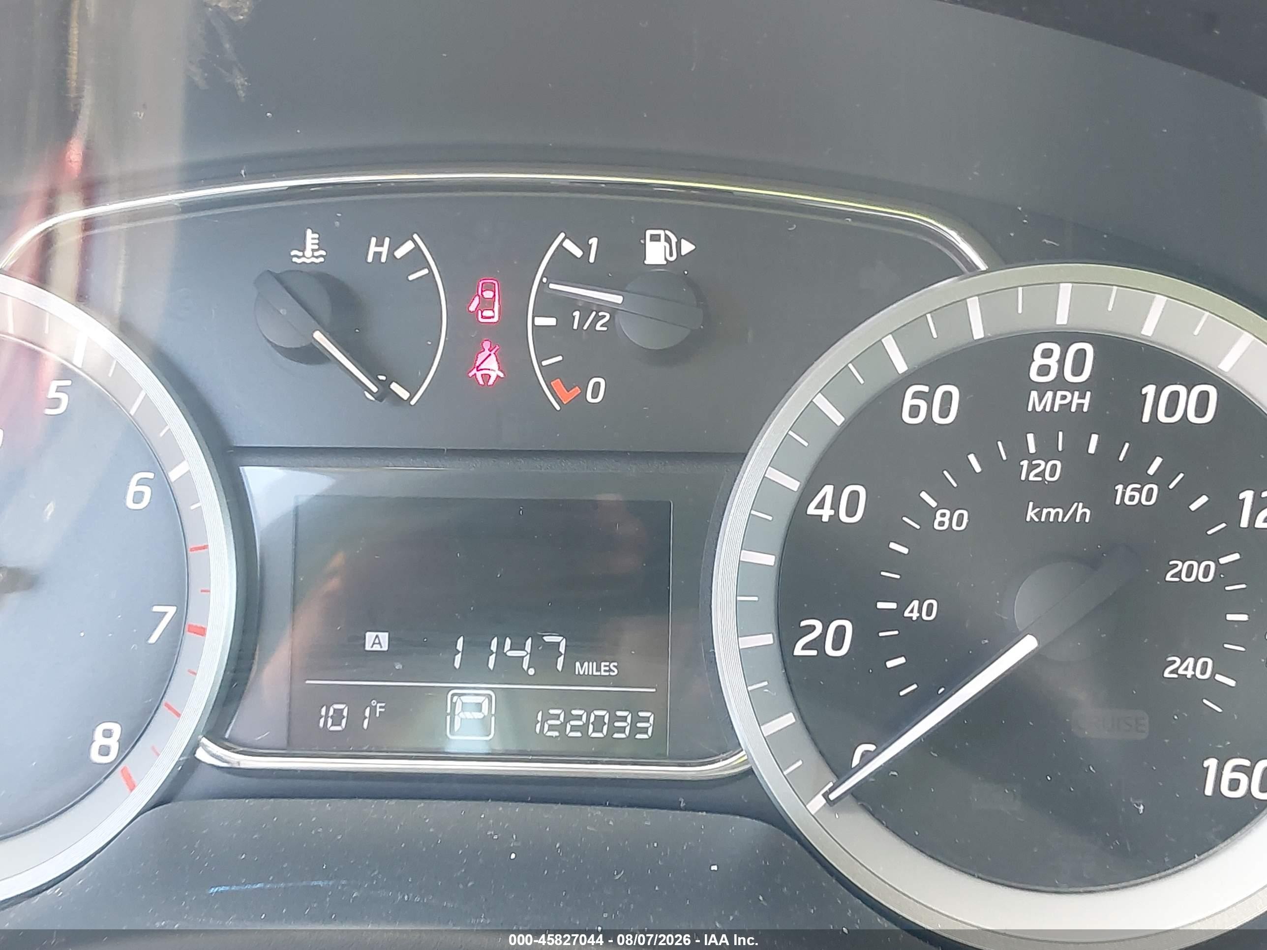 2014 Nissan Sentra Fe+ S/fe+ Sv/s/sl/sr/sv Серебряный vin: 3N1AB7AP9EL687124