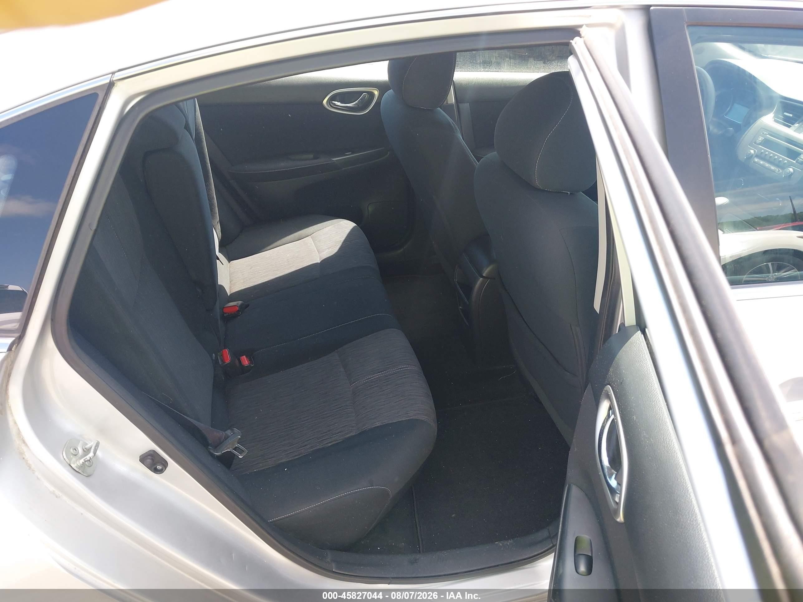 2014 Nissan Sentra Fe+ S/fe+ Sv/s/sl/sr/sv Серебряный vin: 3N1AB7AP9EL687124