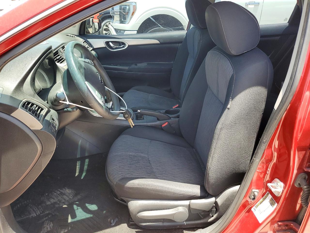 2014 Nissan Sentra Sv Red vin: 3N1AB7AP9EL698124