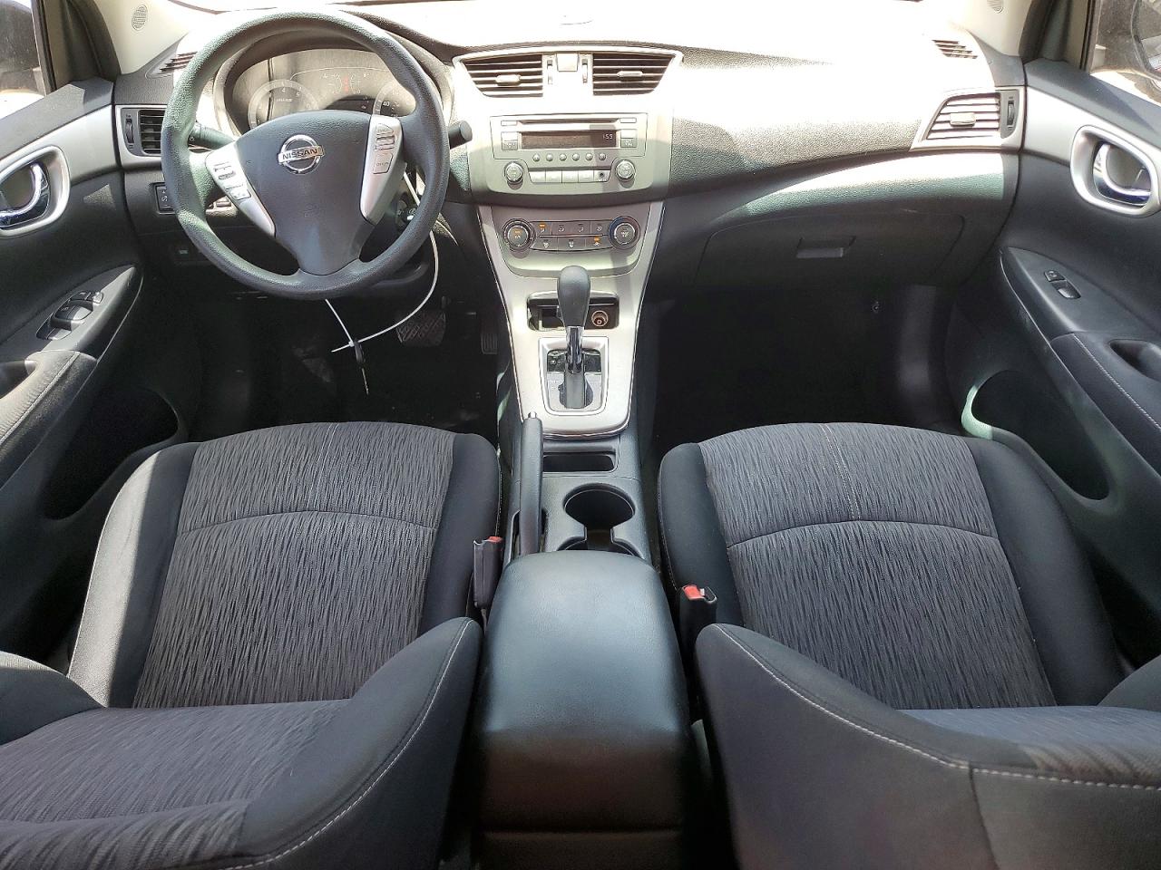 2014 Nissan Sentra Sv Red vin: 3N1AB7AP9EL698124