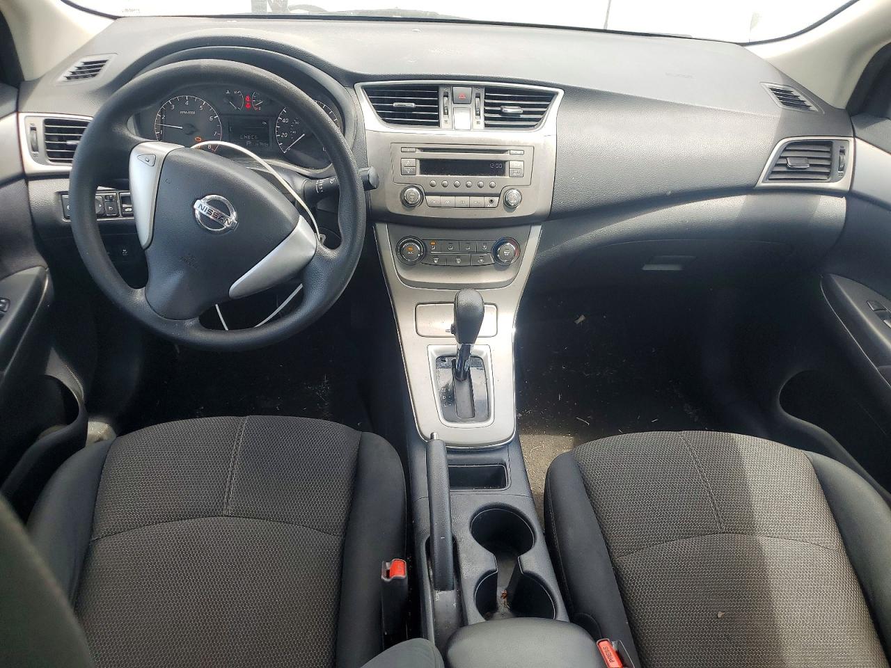 2014 Nissan Sentra S Silver vin: 3N1AB7AP9EY209580