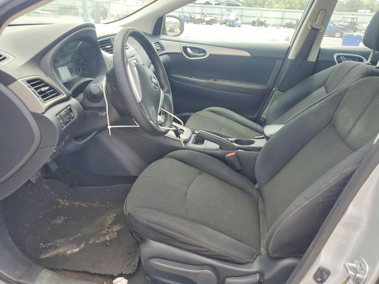 2014 Nissan Sentra S Silver vin: 3N1AB7AP9EY209580