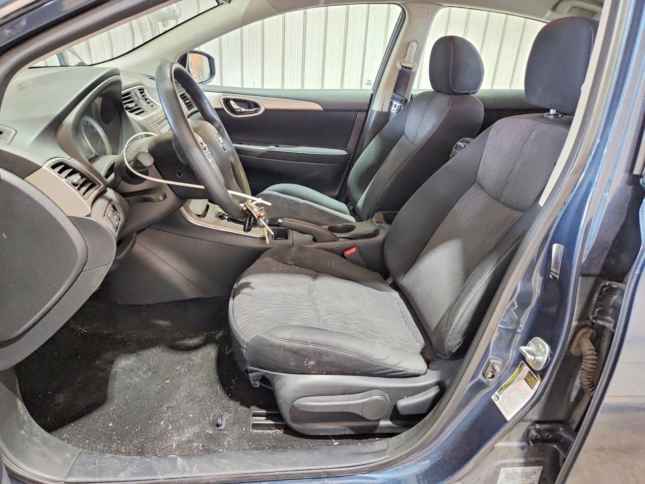 2014 Nissan Sentra S Blue vin: 3N1AB7AP9EY209773