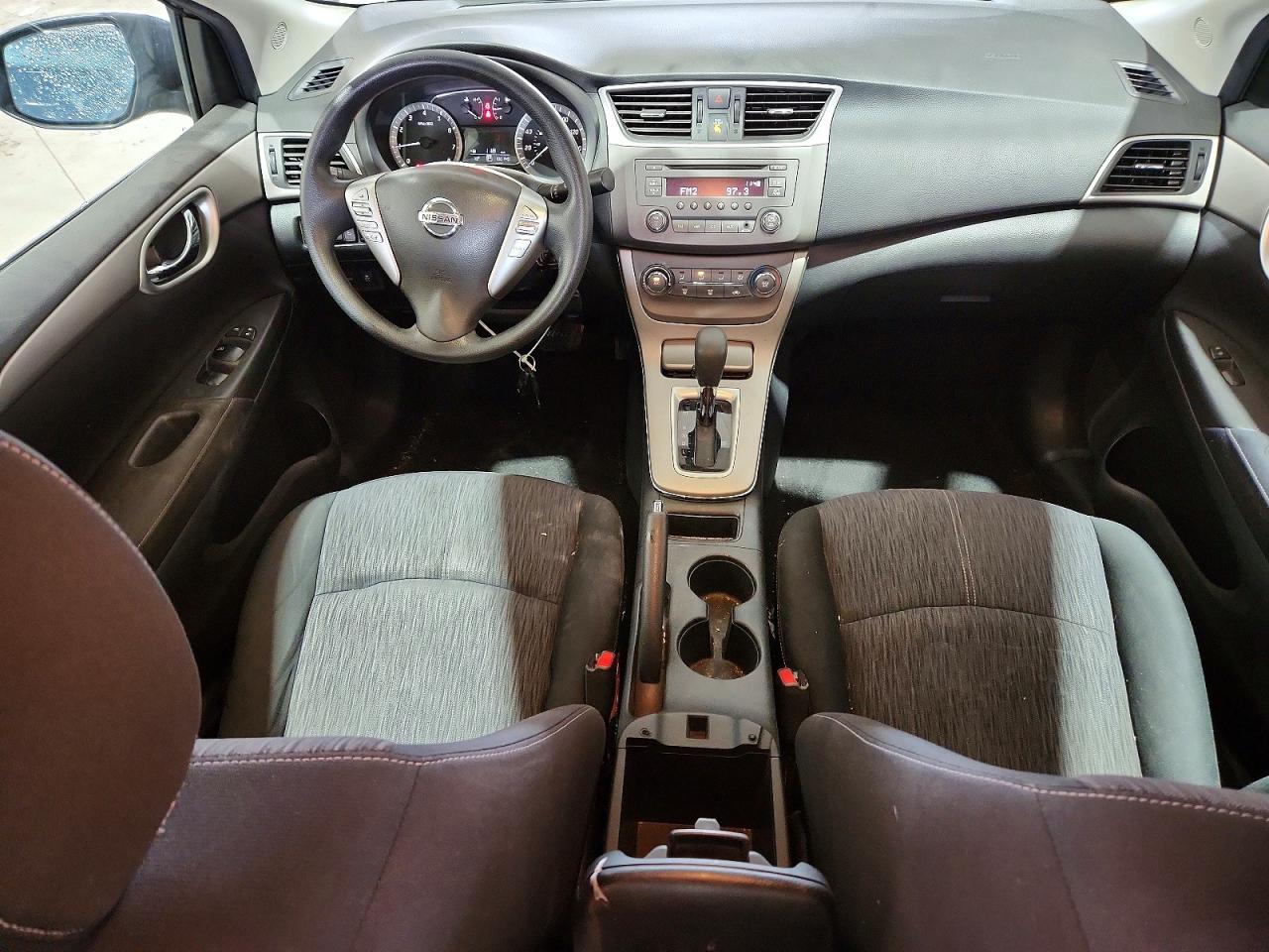 2014 Nissan Sentra S Blue vin: 3N1AB7AP9EY209773