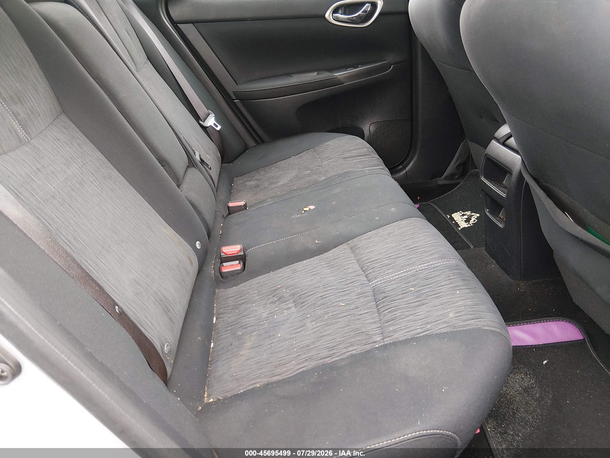 2014 Nissan Sentra Fe+ S/fe+ Sv/s/sl/sr/sv Gray vin: 3N1AB7AP9EY209787