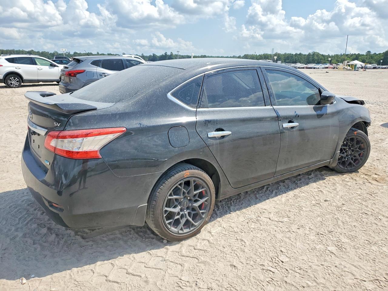 2014 Nissan Sentra Sv Black vin: 3N1AB7AP9EY216688