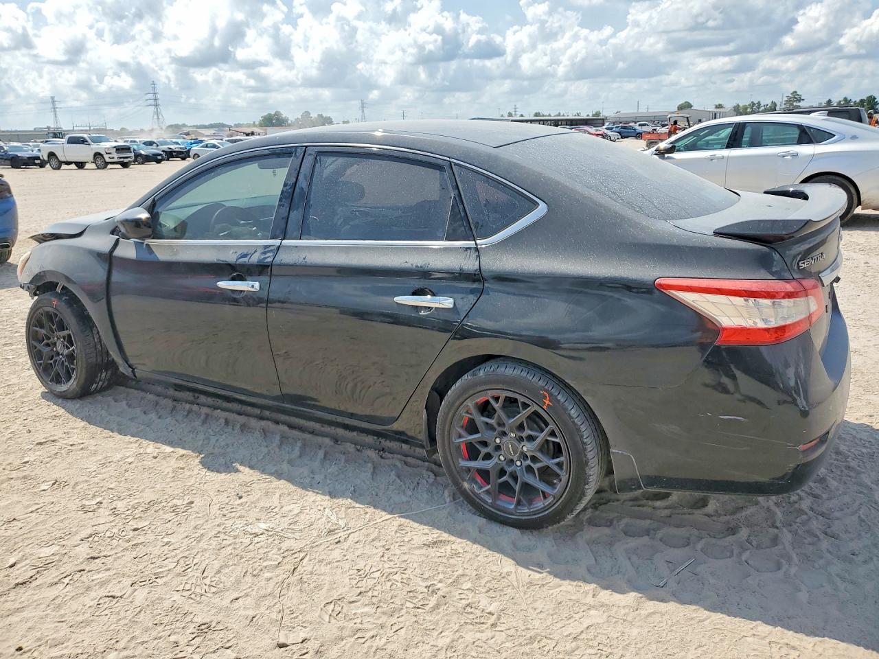 2014 Nissan Sentra Sv Black vin: 3N1AB7AP9EY216688