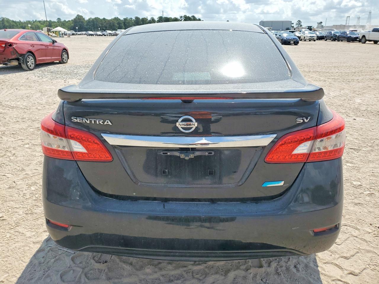 2014 Nissan Sentra Sv Black vin: 3N1AB7AP9EY216688