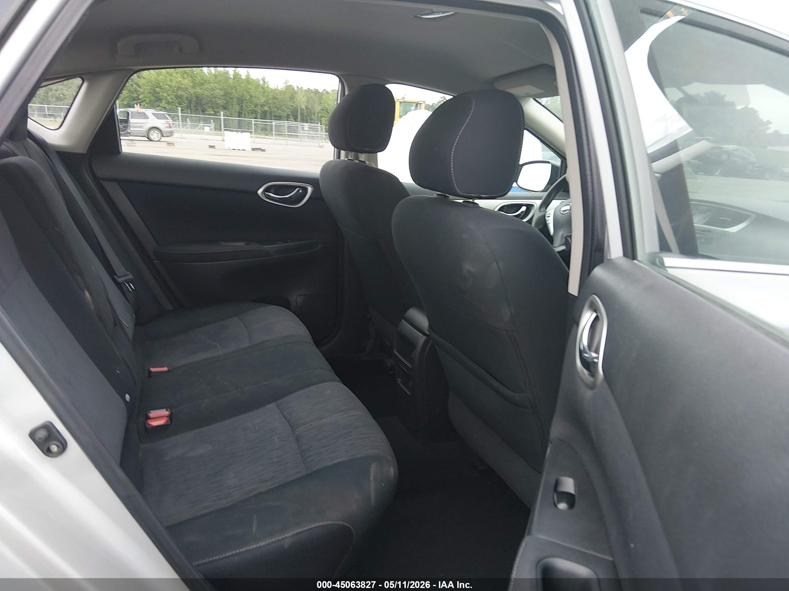 2014 Nissan Sentra Fe+ S/fe+ Sv/s/sl/sr/sv Silver vin: 3N1AB7AP9EY217727