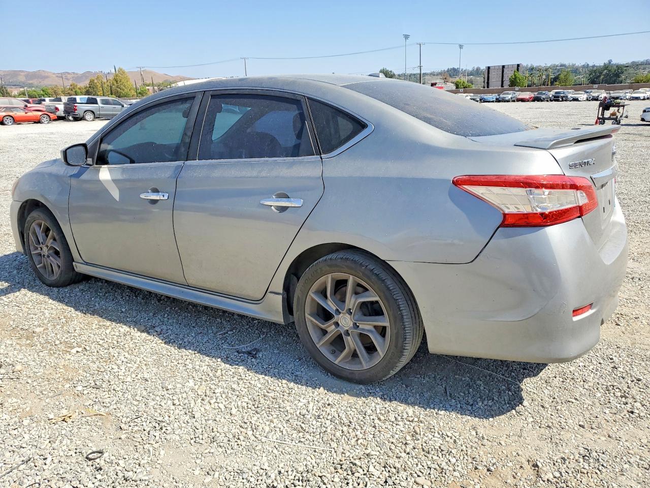 2014 Nissan Sentra Sr Угольный vin: 3N1AB7AP9EY220319