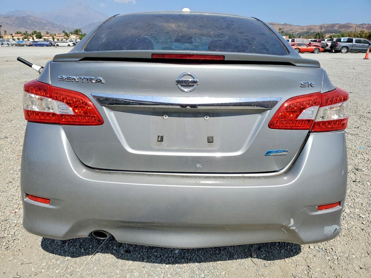 2014 Nissan Sentra Sr Угольный vin: 3N1AB7AP9EY220319