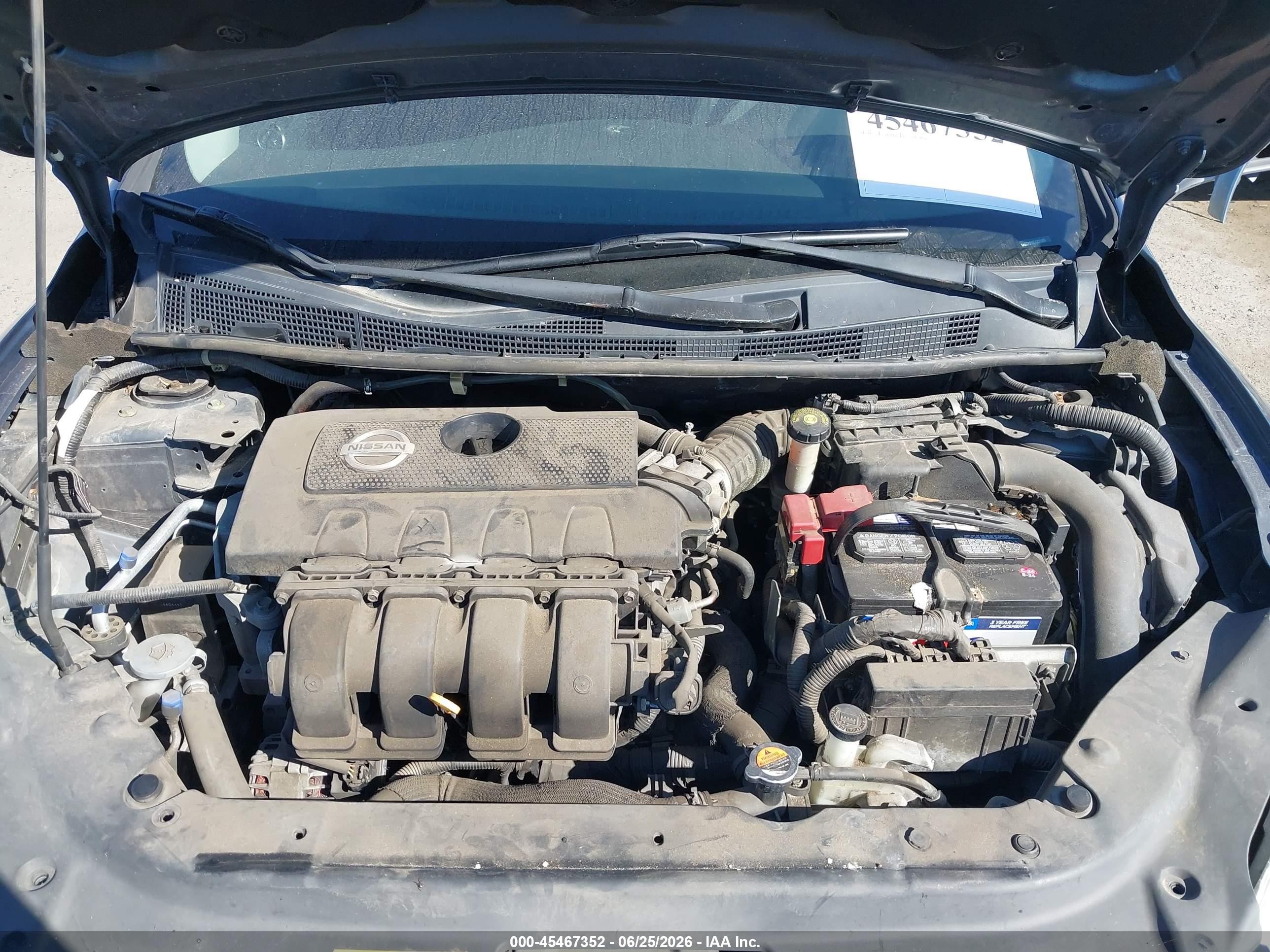 2014 Nissan Sentra Sv Dark Blue vin: 3N1AB7AP9EY221065