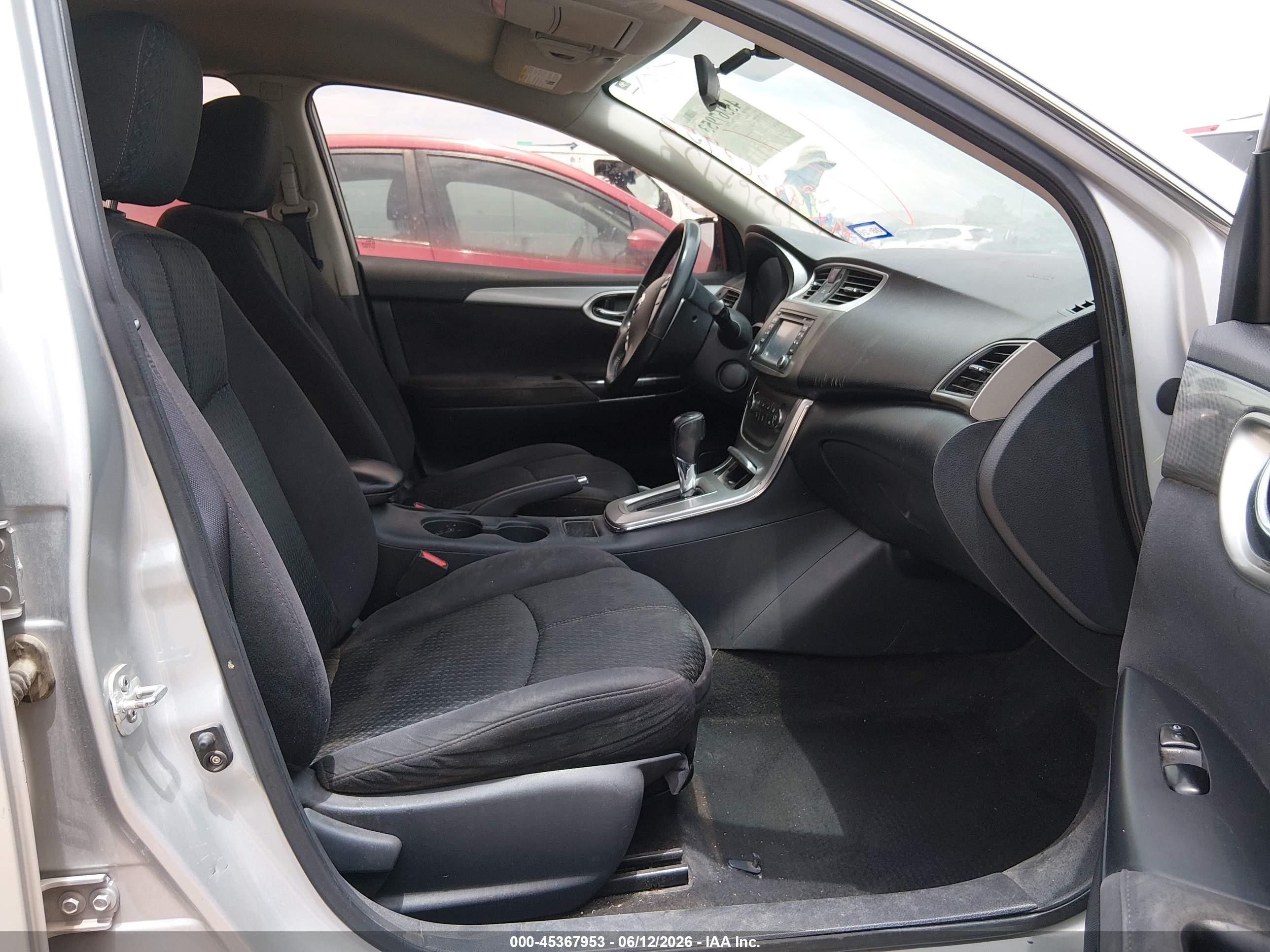 2014 Nissan Sentra Sr Silver vin: 3N1AB7AP9EY231028