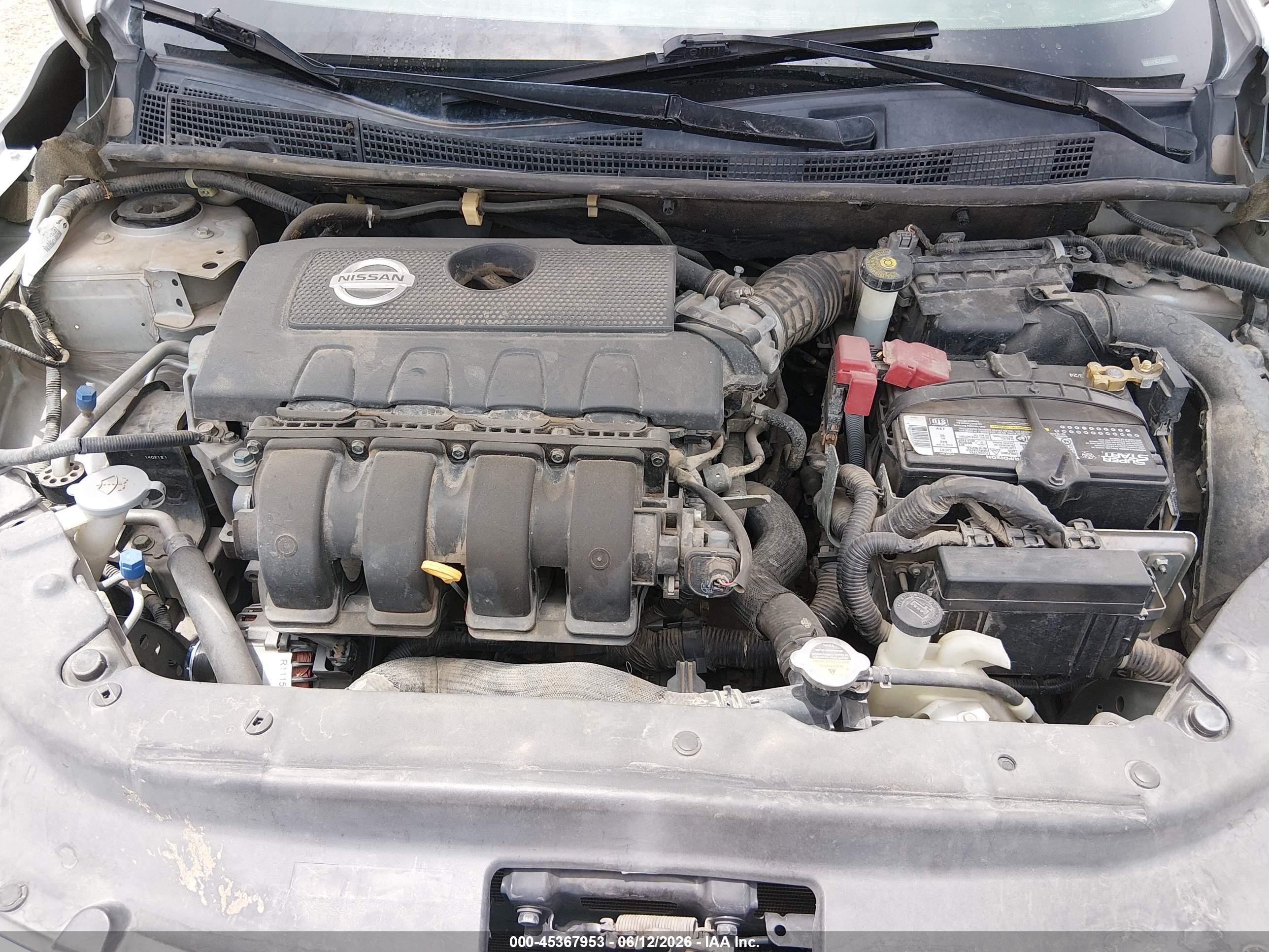2014 Nissan Sentra Sr Silver vin: 3N1AB7AP9EY231028