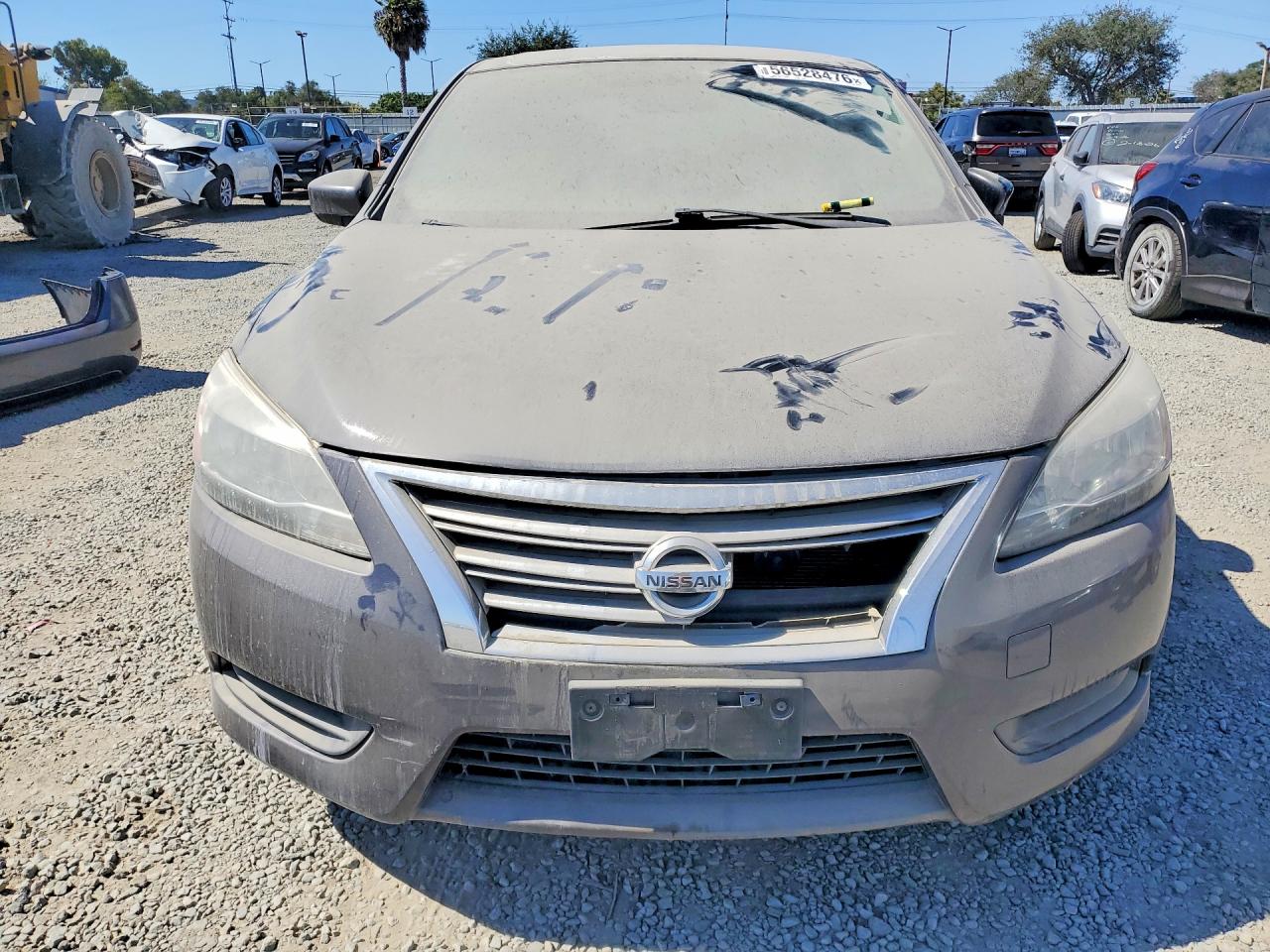 2014 Nissan Sentra Sv Charcoal vin: 3N1AB7AP9EY231806