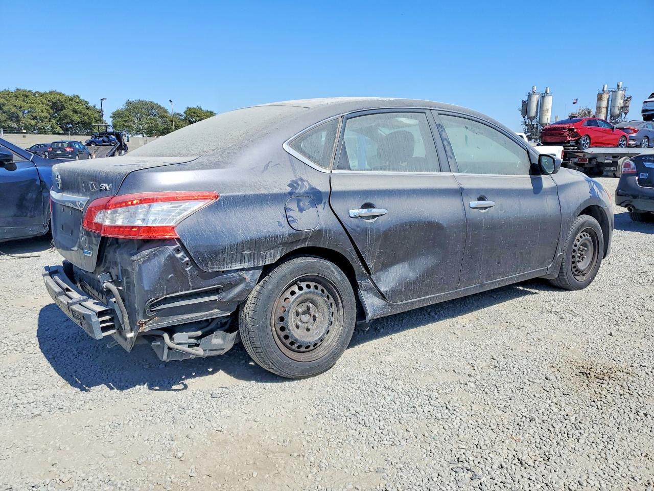 2014 Nissan Sentra Sv Charcoal vin: 3N1AB7AP9EY231806