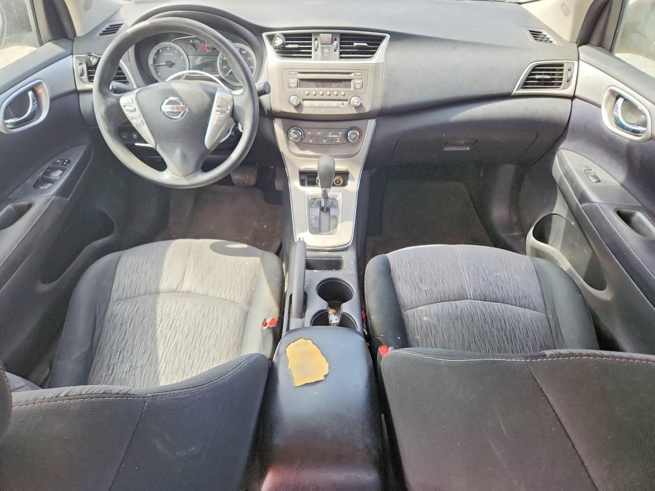 2014 Nissan Sentra Sv Silver vin: 3N1AB7AP9EY236682